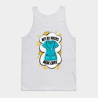 Not all heroes wear capes Tank Top